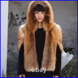 Men's Fur Overcoat Jacket Hooded Outwear Winter Warm Thicken Coat