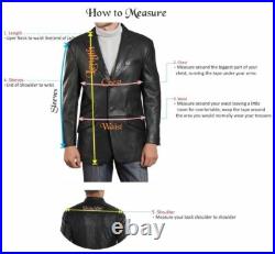 Men's Genuine Lambskin Leather Blazer Tan Brown Vintage Three Button Jacket Coat