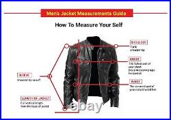 Men's Genuine Leather Black Lambskin Bomber Jacket Handmade Stylish Coat Jacket