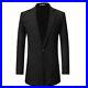 Men-s-One-Button-Blazer-Jacket-Trench-Coat-Logn-sleeve-Mid-Length-Outwear-New-D-01-mox