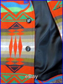 Men's Pendleton High Grade Western Wear Wool Indian Jacket Size 42