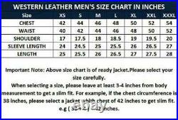 Men's Real Suede Leather Jacket Dark Brown Denim Style Classic Trucker Jacket