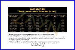 Men's Soft Lambskin Leather Overcoat ¾ Length Black Buttoned Jacket Casual Coat