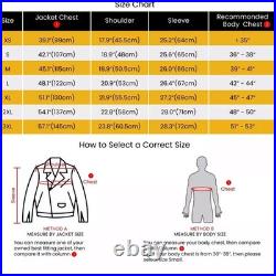 Mens Black Genuine Leather Lambskin Bomber Quilted Down Puffer leather Jacket