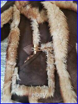 Mens Schott 212 Sheerling Mountain Man Coat 46 Western Jacket Leather Vintage