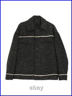 Mens Short Coat Spring Jacket Button Wool Blend Overcoat Single Breasted British