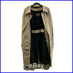 Mens Vintage CHAPS Ralph Lauren Trench Coat Jacket Size 44R