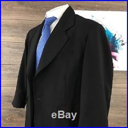 Mens Western Tombstone Wool Blend Black Frock Coat Scully Wah Maker Size 50