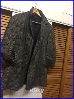 Mens Winter Coat By Kagan Textile Ltd Gannex Product Vantage Wool Fabric Size 40