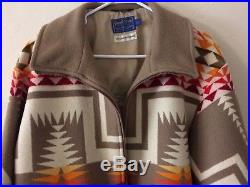 Mens sz Lg wool jacket PENDLETON High Grade Western Wear Chief Joseph Pattern