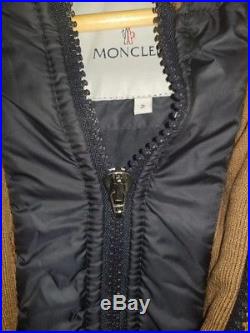 Moncler Herren Stepp Jacke Top Mode Fashion Größe 2 M mit 2 Reisverschlüssen