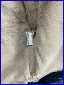 Montero Western? Denim Faux Fur Lined Jacket? Acid Washed? Brand Ne? W WithTags Montero Western? Denim Faux Fur Lined Jacket? Acid Washed? Brand Ne? W WithTags