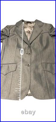Ms Prestrige West Blazer Jacket Equestrian Horse Riding Top Western S/M NEW VTG