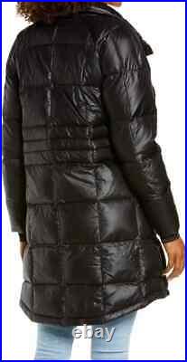 NEW $299 TNF THE NORTH FACE L Women's Acropolis Down Hooded Parka Jacket Coat Bl