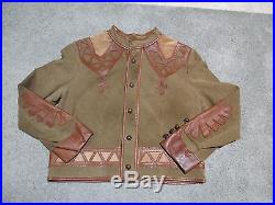 NEW Ralph Lauren Polo Indian Jacket Womens Size 8 Western Cowboy Cowgirl Coat