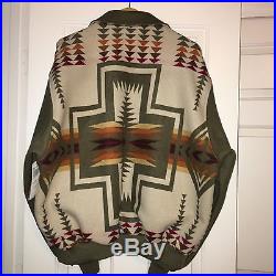 NWT Pendleton High Grade Western Wear Indian Blanket Wool Jacket Coat XXL