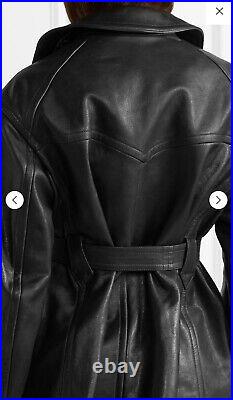 NWT RUNWAY Isabel Marant Chili Leather Trench Coat Jacket RRP $3,850 Oversized