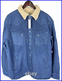 NWT Taylor Stitch The Western Shirt Jacket in Indigo, XL-44, MSRP $198