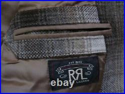 New $750 Ralph Lauren RRL Double RL Women Outlaw Western Wool Blazer Jacket Coat