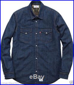 New Levi's Supreme x Western Denim Shirt With Lining Supreme Levi's Made In USA