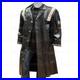 New-Mens-American-Western-Style-Black-Cowboy-Leather-Long-Coat-Fringes-Beads-95-01-rpn