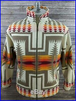 New Pendleton High Grade Western Wear Mens Jacket Aztec Indian Blanket Size XL