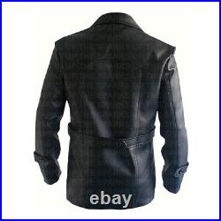 Ninth Doctor Who Christopher 9th Doctor Casual Wear Blazer Leather Jacket Coat