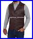 Original-Vest-Coat-Jacket-Lambskin-Leather-Men-Button-Waistcoat-Brown-Western-01-bgp