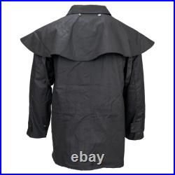 Outback Trading Company Unisex Bush Ranger Black Jacket 5008-BLK