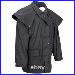 Outback Trading Company Unisex Bush Ranger Black Jacket 5008-BLK