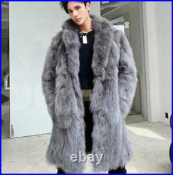 Outwear Coat Jacket Motor Fur Liner Thick Oversize Rabbit Fur Party Winter Mens