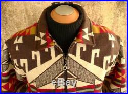 PENDLETON HIGH GRADE Western WEAR WOOL Blanket TRAIL HEAD JACKET Coat NAVAJO USA