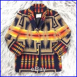 PENDLETON High Grade Western Wear Wool Native American Jacket Blazer Coat Medium
