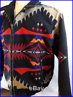 Pendleton Indian Blanket Jacket Coat High Grade Western Wear XL Vintage Coat