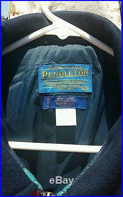 Pendleton Indian Blanket Jacket Coat High Grade Western Wear XXL Vintage Coat