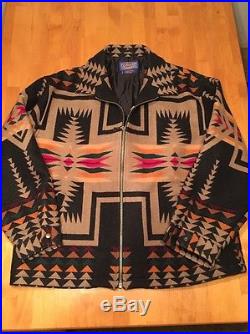 PENDLETON Indian Blanket JACKET COAT HIGH GRADE WESTERN WEAR Size XL