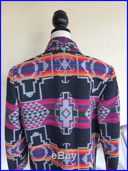 PENDLETON South West Native Indian Blanket Country Barn Coat Jacket Wool L USA