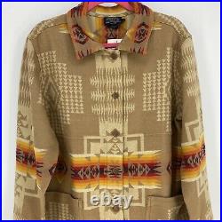 PENDLETON Womens Jacket Coat Outer Chief Joseph Native Wool Rug Size XL NWT