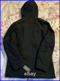 Pendleton BROTHERS CANVAS HOODED BLACK Coat Jacket (Ret $195) MENS Size XL RARE