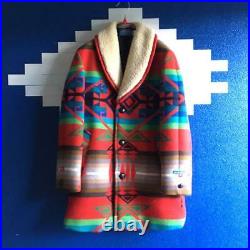Pendleton Coat Jacket High Grade Western Wear Multicolor Wool Men's Size38#M9100