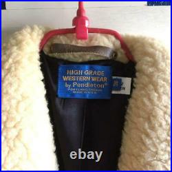 Pendleton Coat Jacket High Grade Western Wear Multicolor Wool Men's Size38#M9100
