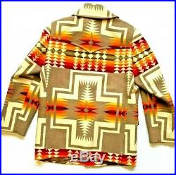 Pendleton Harding Western Blanket Coat Wool Southwest 42 Chief Joseph Jacket
