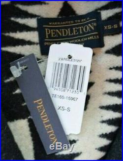 Pendleton Harding cocoon coat wool blanket AZTEC Southwestern Tribal jacket NWT