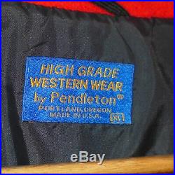 Pendleton High End Western Wear Jacket Coat Mens XL