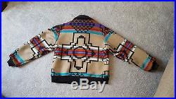 Pendleton High Grade Western Wear Indian Wool Blanket Coat Jacket Men's Large XL