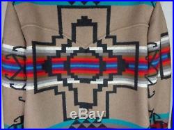 Pendleton High Grade Western Wear Jacket Southwest Navajo Wool Blanket SZ 46 XL
