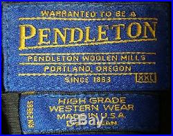 Pendleton High Grade Western Wear Men's Jacket USA XXL (FREE SHIPPING)