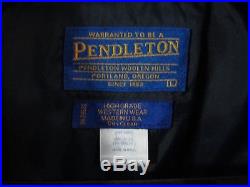Pendleton High Grade Western Wear Mens L Navajo Blanket Coat Southwestern Jacket