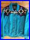 Pendleton-High-Grade-Western-Wear-Turquoise-Southwestern-Tribal-Jacket-Coat-M-01-js