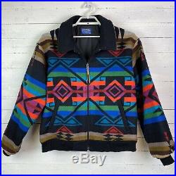 Pendleton High Grade Western Wear Wool Jacket XL Aztec Native Navajo Southwest